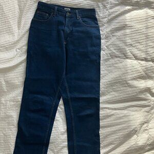 L.L.Bean Women's Ultra High-Rise Relaxed Tapered-Leg Double L Jeans